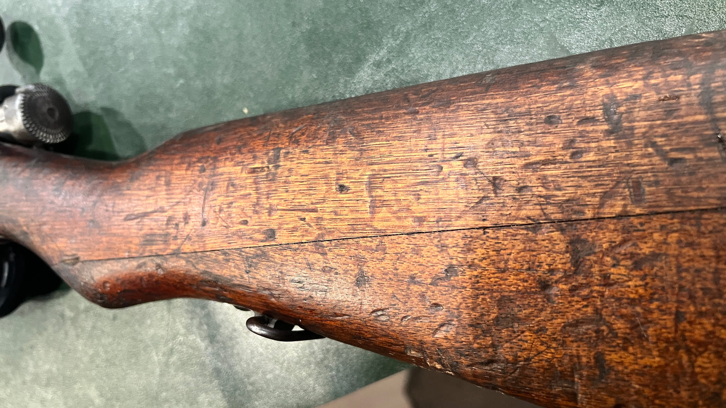 Japanese Type 38 Arisaka Rifle (三八式 Matching Bolt & Safety · Intact Chrysanthemum)
