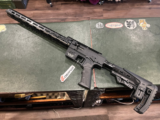 Never-Been-Fired Derya TM-22 Semi-Auto Rifle – .22LR – Tactical Chassis – New in Box w/ Accessories