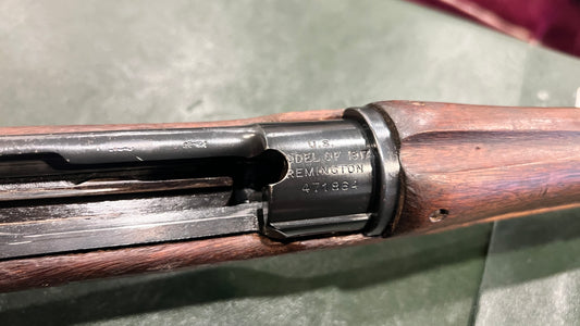 U.S. Remington Model of 1917 30-06 Springfield Receiver and bolt matching