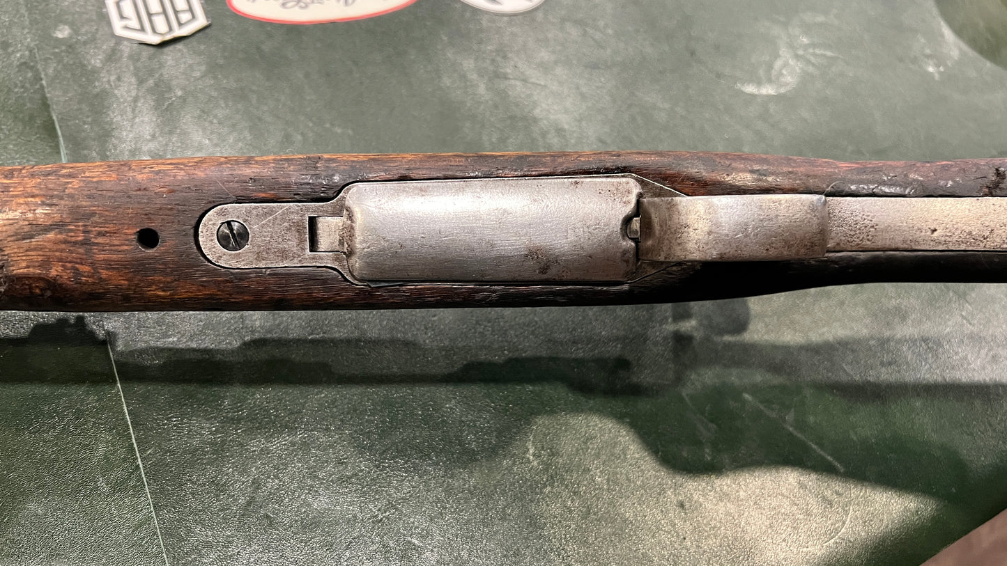 Retour de la Seconde Guerre mondiale : fusil japonais Arisaka Type 99 (marquages impériaux supprimés)