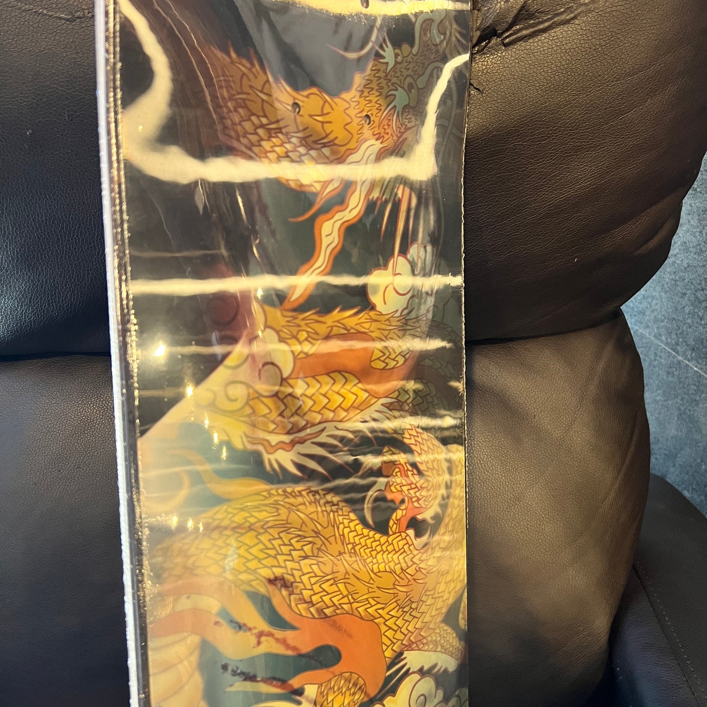 HOT|DGK x Bruce Lee Golden Dragon Lenticular Skateboard Deck – Black – 8.0" – New in Shrink