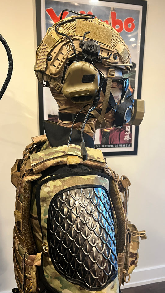 混合战术装甲——中国古代元素与现代装备的碰撞