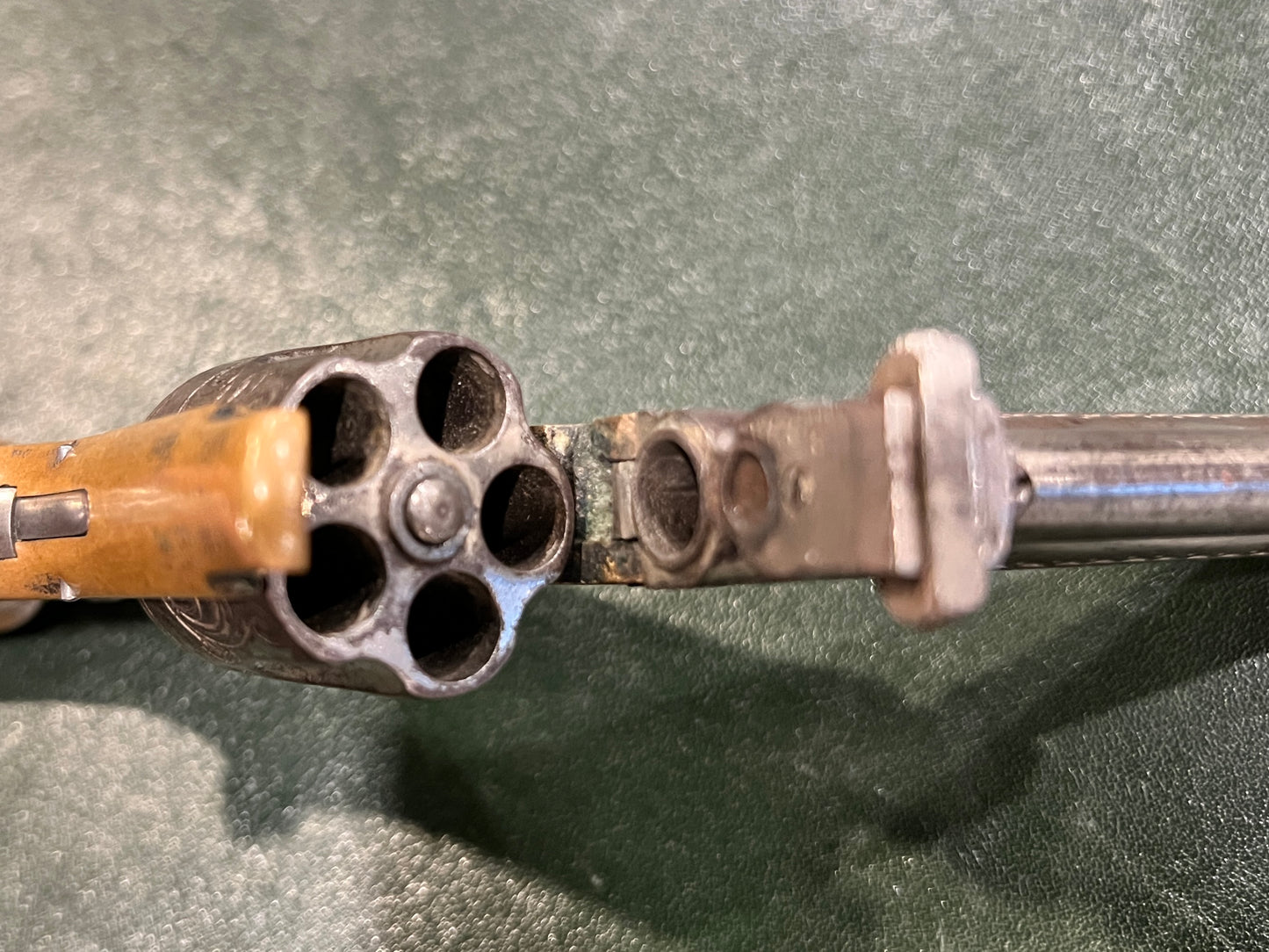Antique Marlin Engraved Pocket Revolver (.30RF Rimfire, 1872–1878)