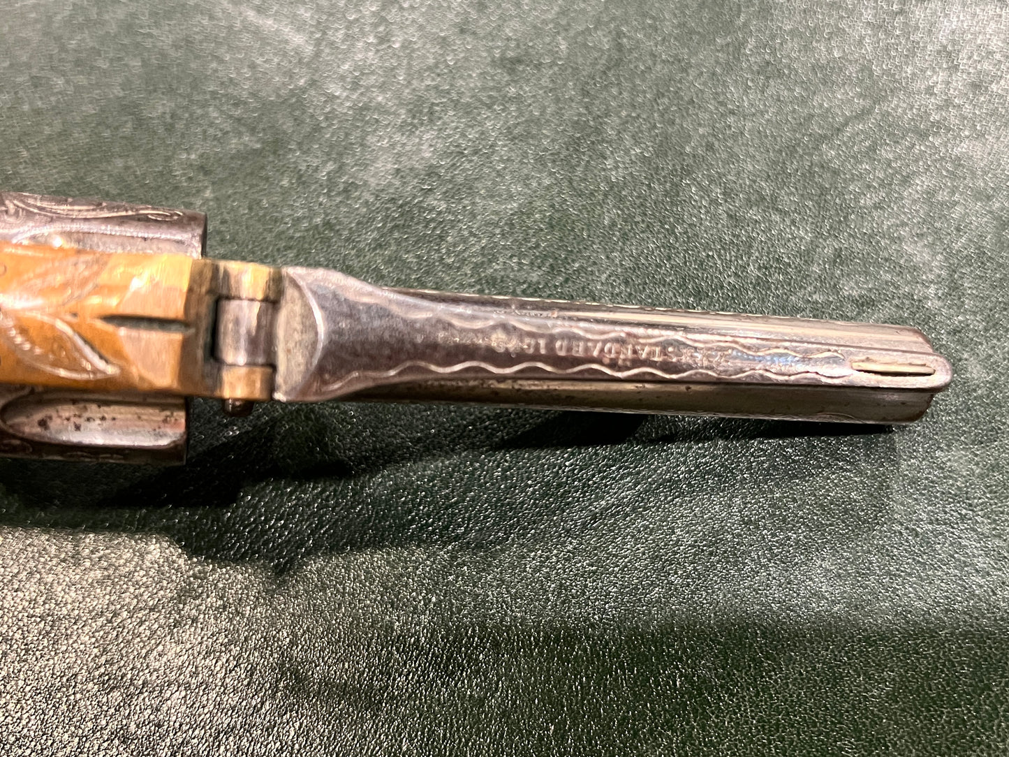 Antique Marlin Engraved Pocket Revolver (.30RF Rimfire, 1872–1878)