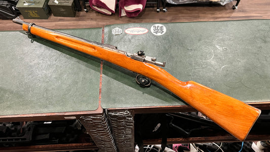 卡尔·古斯塔夫的瑞典毛瑟 1901 型运动步枪 – 6.5x55 毫米,可见匹配编号