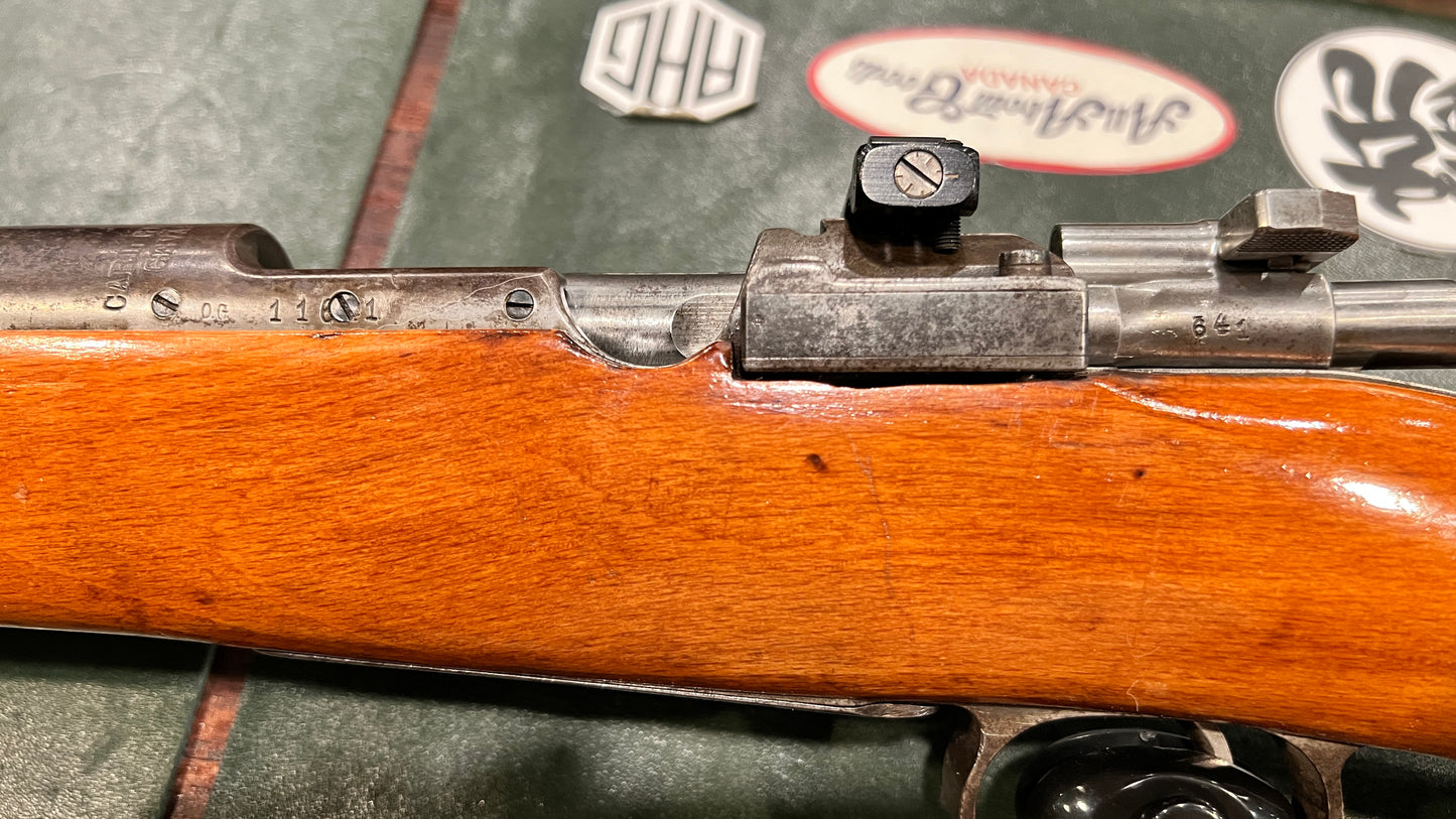 Carl Gustafs Swedish Mauser Model 1901 Sporterized Rifle – 6.5x55mm, Visible Matching Numbers
