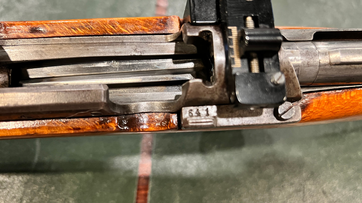 Carl Gustafs Swedish Mauser Model 1901 Sporterized Rifle – 6.5x55mm, Visible Matching Numbers