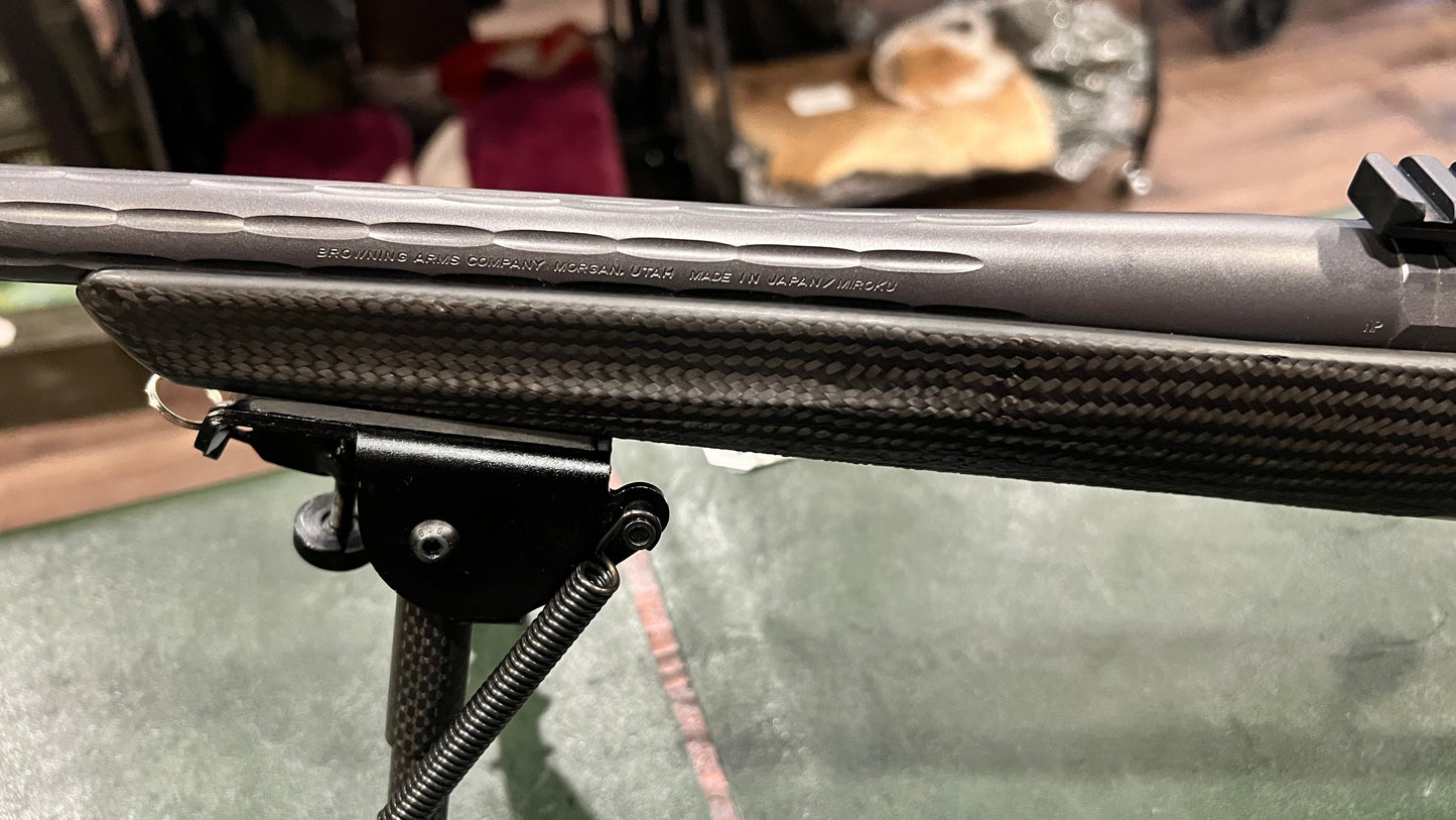 Browning X-Bolt Pro • 6,5 Creedmoor (1:7) • Verrou cannelé • Canon fileté + RecoilHawg • Comme neuf