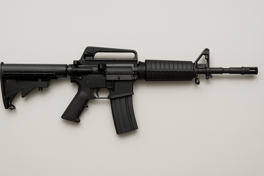 Detachable Rifle Carry Handle with Integrated Picatinny Rail