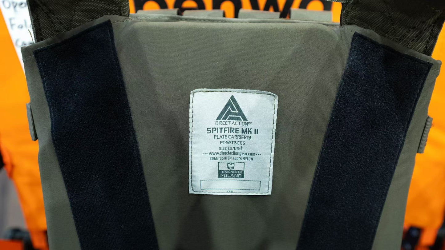 Direct Action Spitfire MKII Plate Carrier Set – Chest Rig + 6 Mag Pouches + Grenade Pack