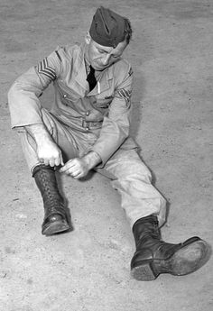 From the Same Production Batch as Those Used in Zhang Yimou’s Film Sniper|WWII Paratrooper Jump Boots – Handmade in the USA (Original Lasts + Goodyear Welt)