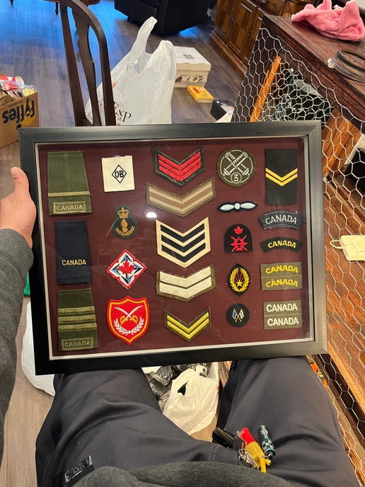 Ensemble de patchs militaires