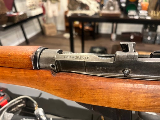 李-恩菲尔德4号Mk1步枪——标有“美国财产”(寄售)