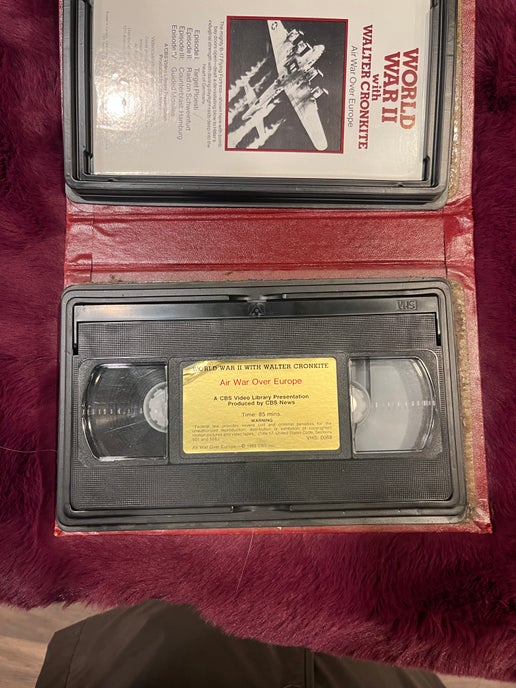 World war II VHS tape