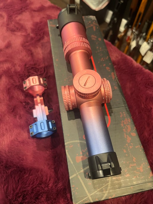 T-Eagle 1-6X scope pink&blue