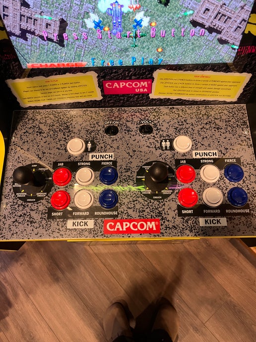 borne d'arcade Street Fighter