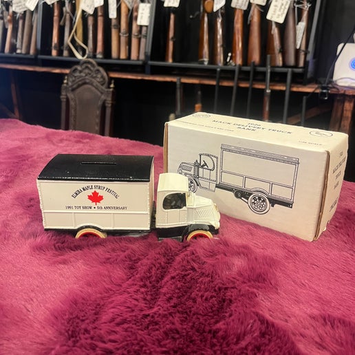 1926 mack delivery truck bank