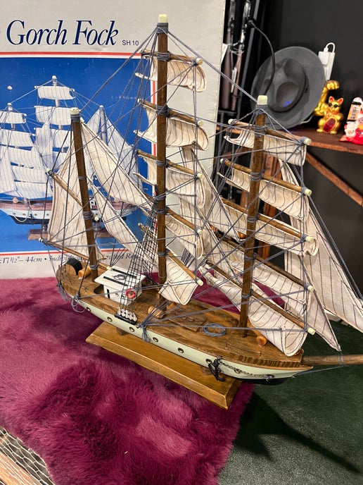 La maquette du navire Gorch Fock