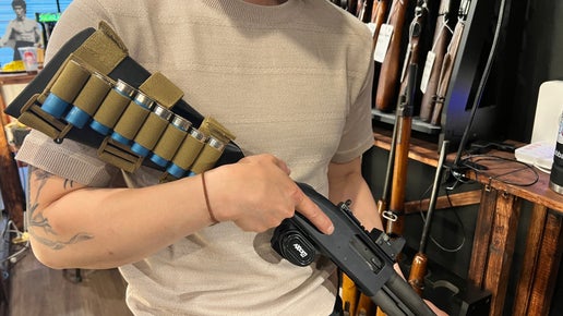 12GA 棕褐色手臂和枪托袋