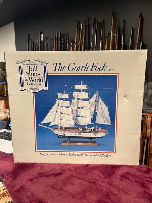 La maquette du navire Gorch Fock