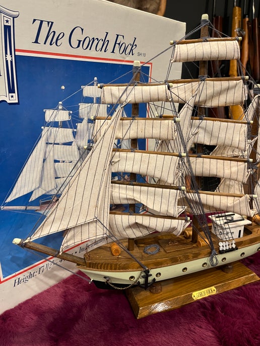 La maquette du navire Gorch Fock