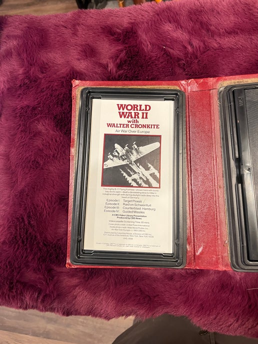 第二次世界大战 VHS 录像带