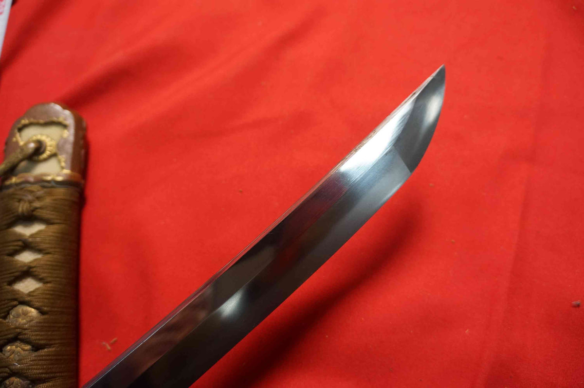 Japanese Type 98 Gunto – Signed Yabushita Yoshimitsu – Leather-Covered Military Mounts – Special Order