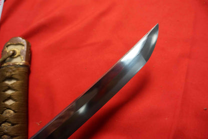 Japanese Type 98 Gunto – Signed Yabushita Yoshimitsu – Leather-Covered Military Mounts – Special Order