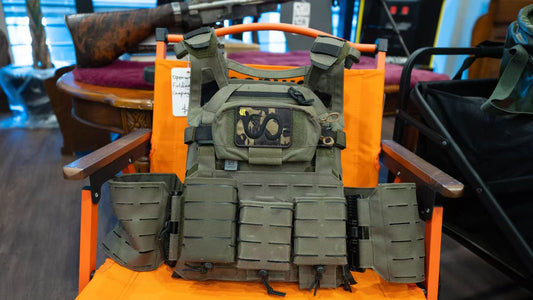 Direct Action Spitfire MKII Plate Carrier Set – Chest Rig + 6 Mag Pouches + Grenade Pack
