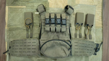 Direct Action Spitfire MKII Plate Carrier Set – Chest Rig + 6 Mag Pouches + Grenade Pack