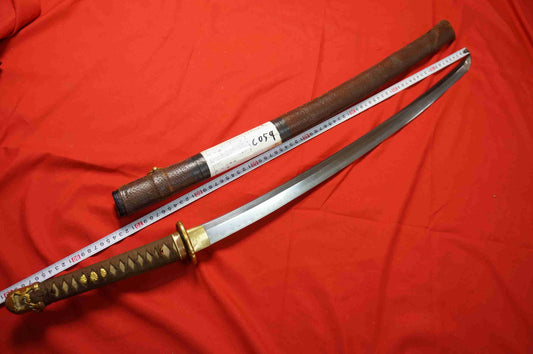 Japanese Type 98 Shin-Gunto – Simplified Military Mounts – Signed – 63.3 cm – Special Order
