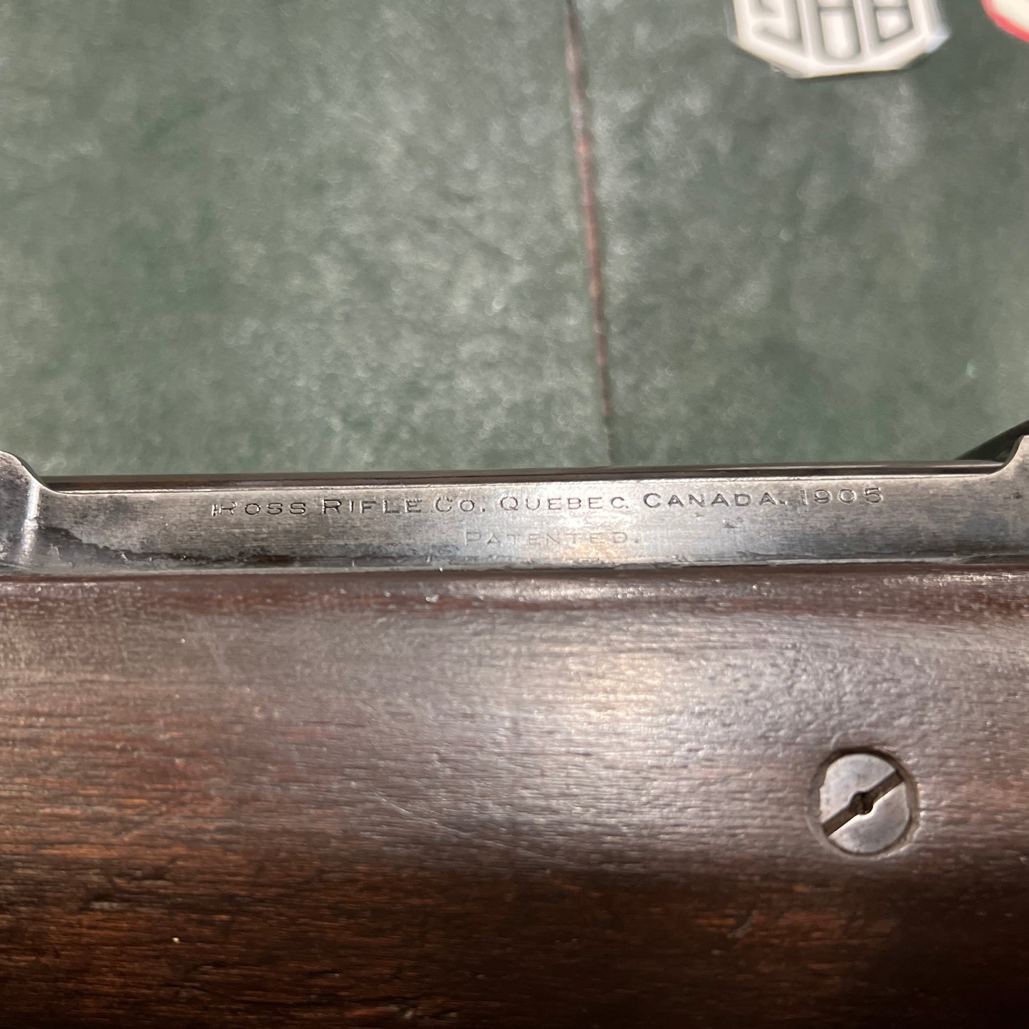 Ross Rifle Co. Quebec Model 1905 “Mk II”  .303 Brit  Original Rear Sight