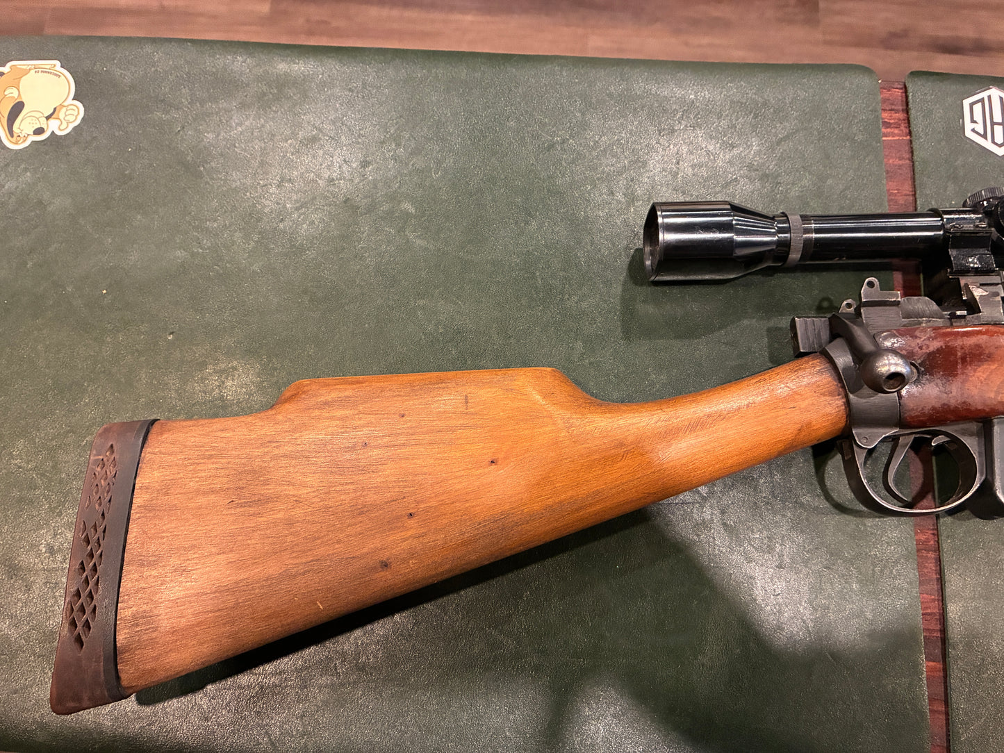 Lee-Enfield No.4 Mk I Sporterized Rifle in .303 British with Weaver Challenger 4x Scope