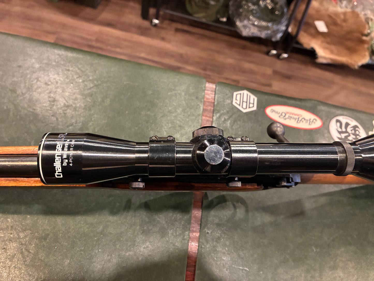 Lee-Enfield No.4 Mk I Sporterized Rifle in .303 British with Weaver Challenger 4x Scope