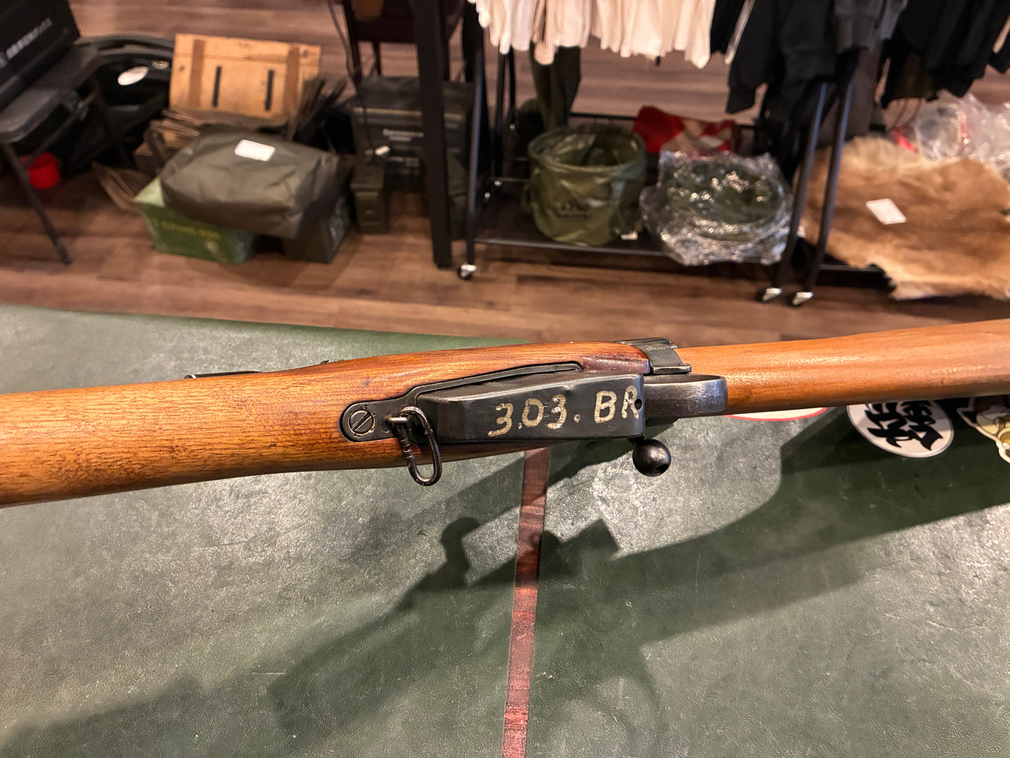 Lee-Enfield No.4 Mk I Sporterized Rifle in .303 British with Weaver Challenger 4x Scope
