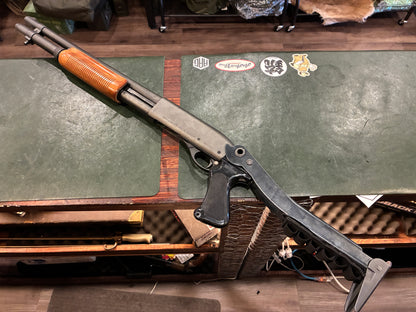 Remington 870 Marine Magnum 12GA – XCS Titanium Nitride Coating – PFS-87 Folding Stock