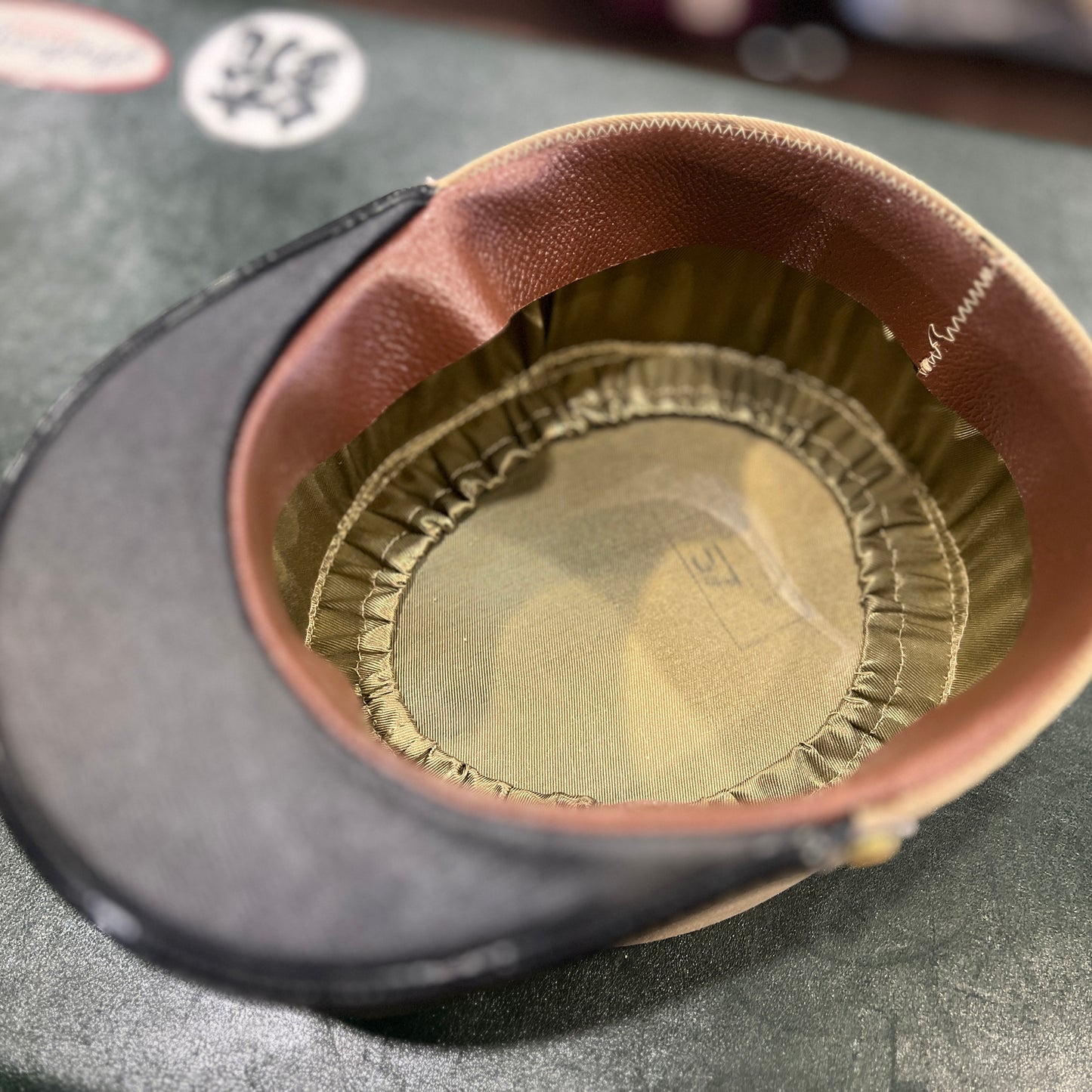 Original French Foreign Legion Officer’s Kepi – Tan Color