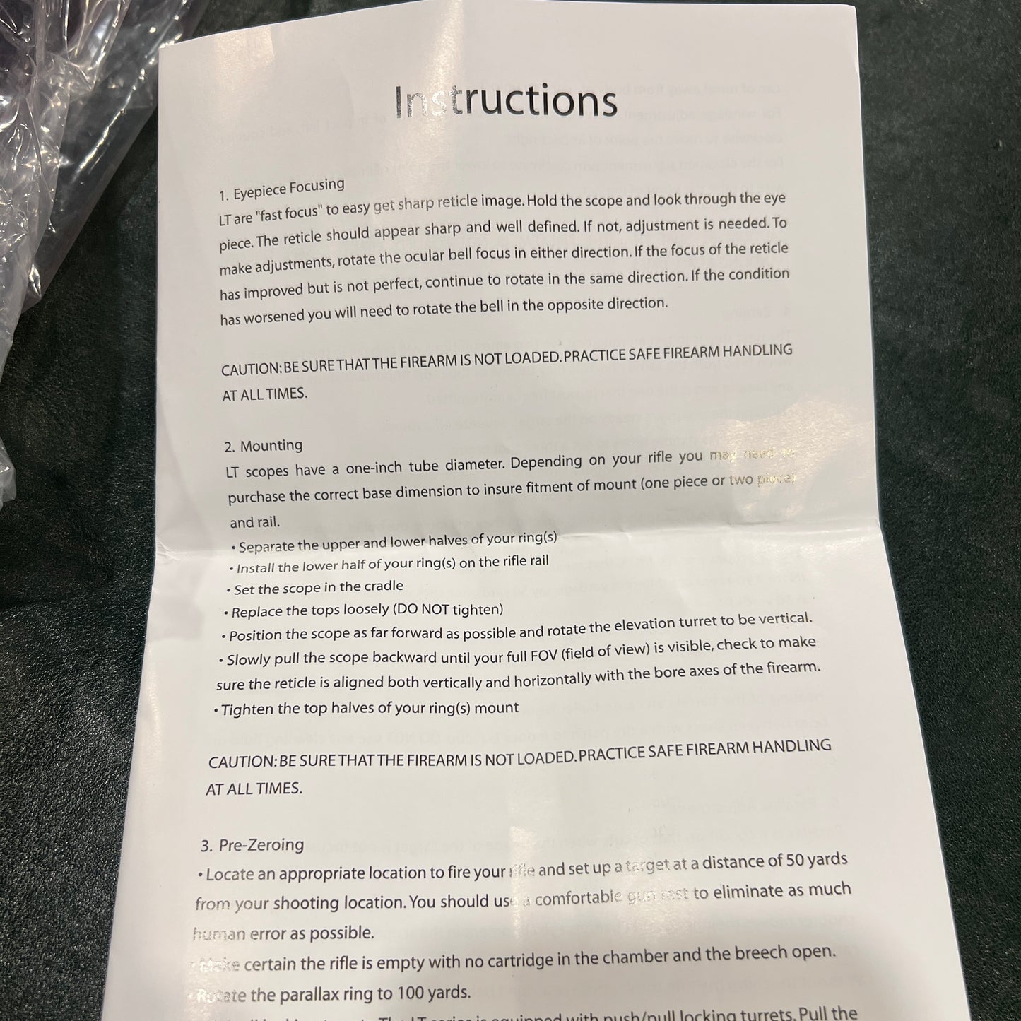 T-Eagle 1-6X 瞄准镜 粉色&amp;蓝色