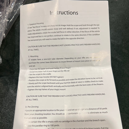 T-Eagle 1-6X 瞄准镜 粉色&amp;蓝色