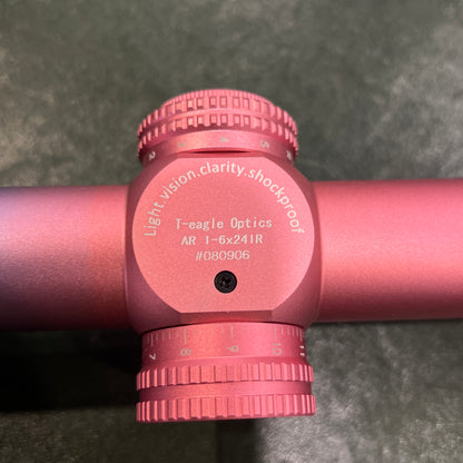 T-Eagle 1-6X 瞄准镜 粉色&amp;蓝色