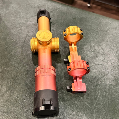 T-Eagle 1-6X 瞄准镜 粉色和金色