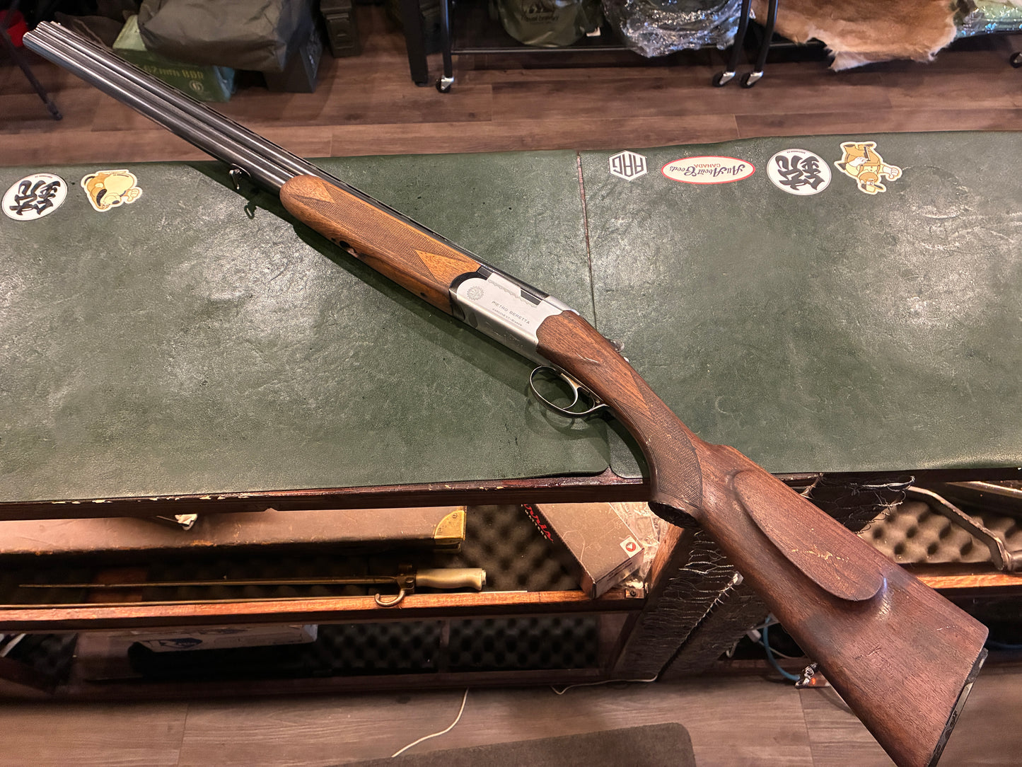 Beretta S55 Patent Over/Under Shotgun | 12 Gauge | Fixed Full / Full Chokes | Made in Italy