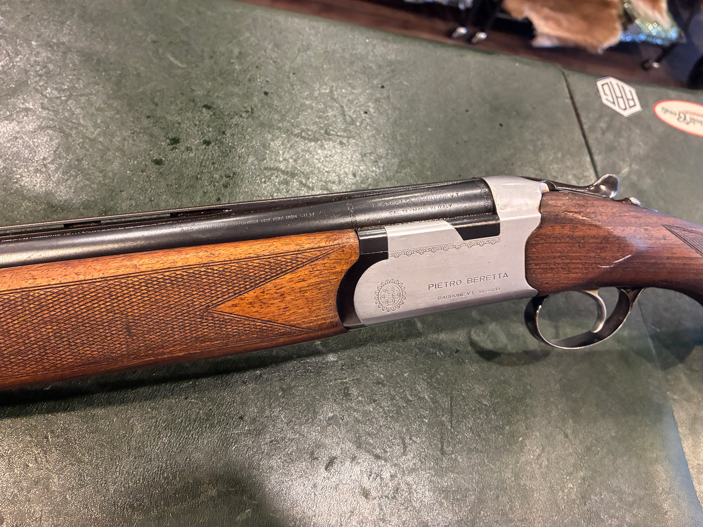 Beretta S55 Patent Over/Under Shotgun | 12 Gauge | Fixed Full / Full Chokes | Made in Italy