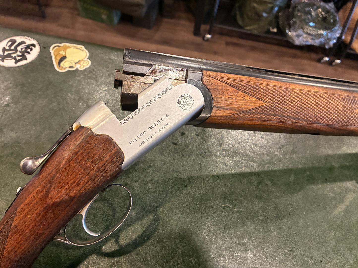 Beretta S55 Patent Over/Under Shotgun | 12 Gauge | Fixed Full / Full Chokes | Made in Italy