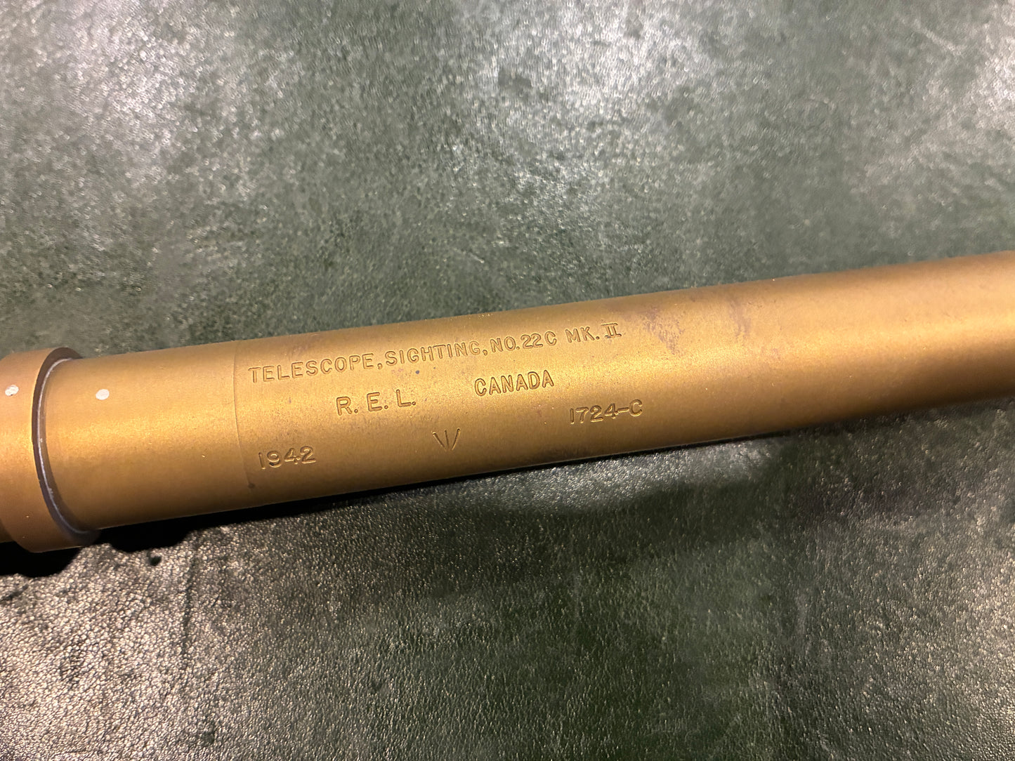 WWII Canadian R.E.L. Telescope, Sighting No.22C Mk.II (1942) – Artillery Optical Sight
