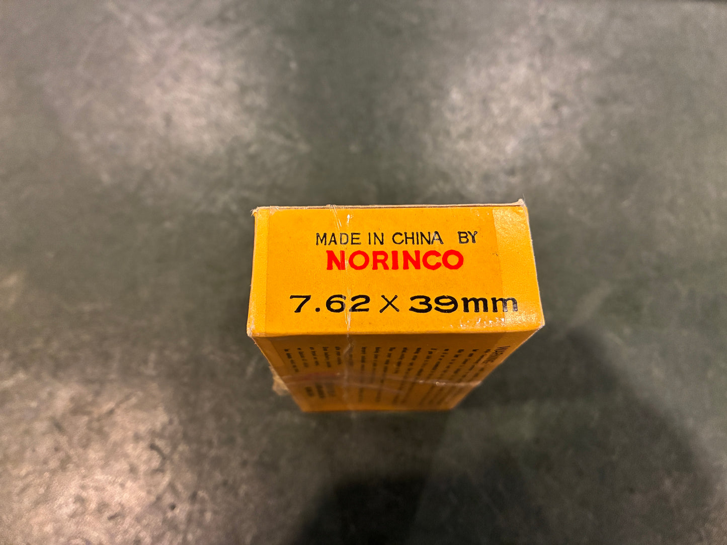 Vintage NORINCO 7.62×39mm Yellow Box Ammunition Display Set – Factory 31, 1993 Production