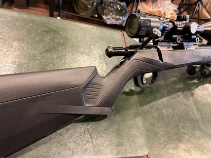 Savage B17 .17 HMR Bolt-Action Rifle Package w/ Tasco 6-18x50 Scope & Bipod