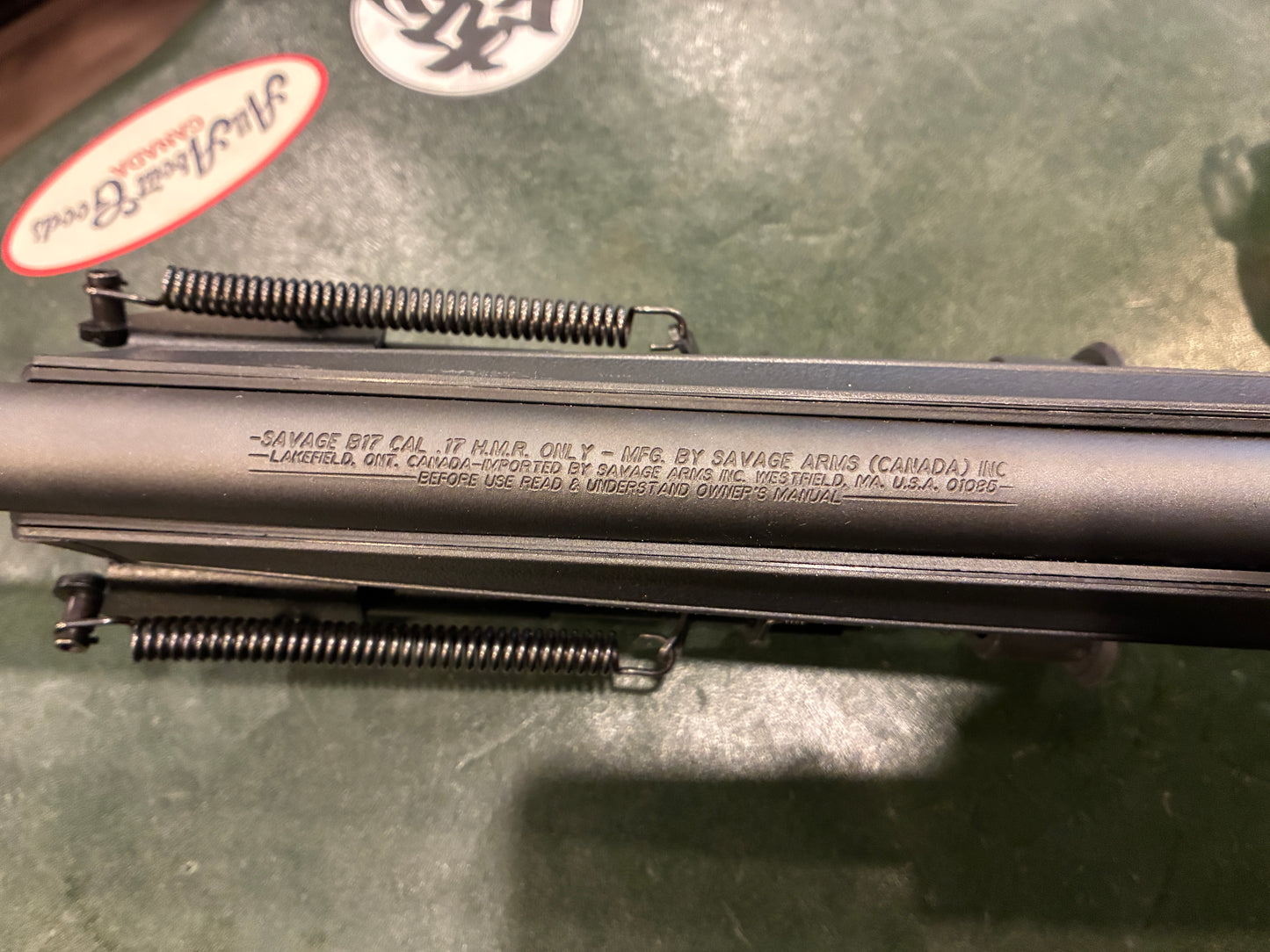 Savage B17 .17 HMR Bolt-Action Rifle Package w/ Tasco 6-18x50 Scope & Bipod