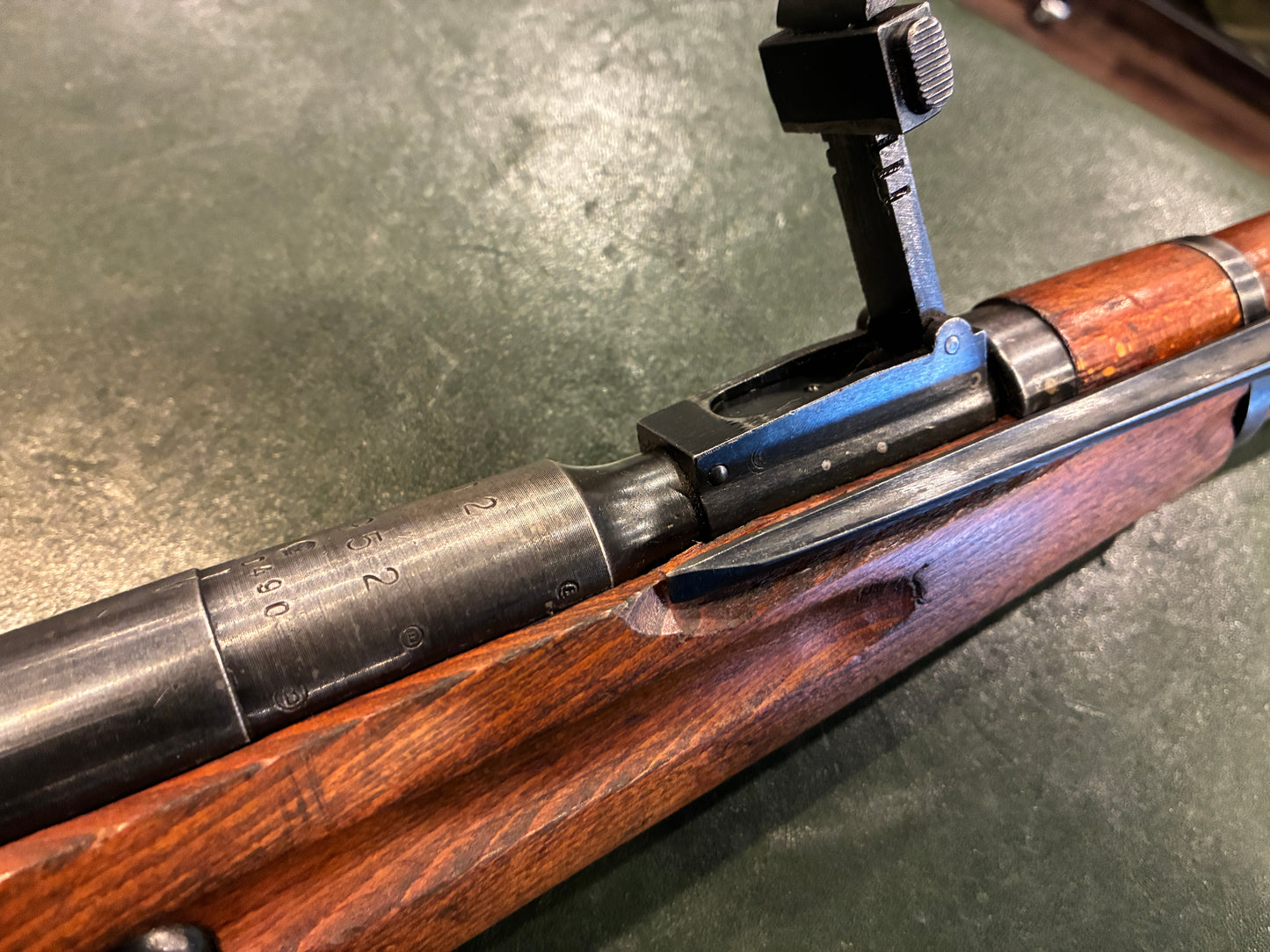 Carabine Mosin-Nagant M44 hongroise, calibre 7,62 × 54R – Production FÉG 1952, baïonnette pliante d'origine