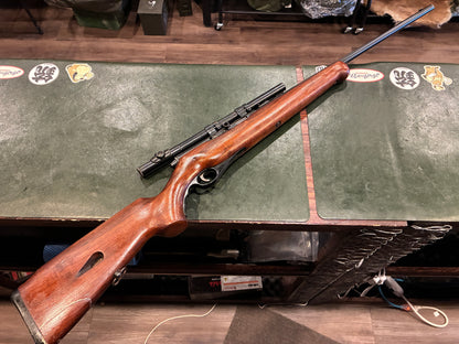 Mossberg Model 151K .22 LR Semi-Automatic Rifle with Vintage Scope